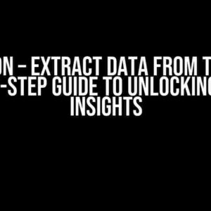 Python – Extract Data from Text: A Step-by-Step Guide to Unlocking Hidden Insights