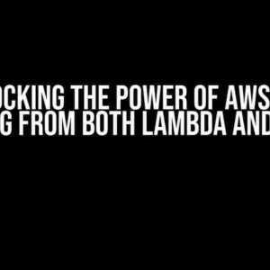 Unlocking the Power of AWS RDS: Accessing from Both Lambda and Locally